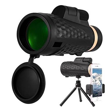 Imagem de Monóculos zoom 12x60 Concert Outdoor Mobile Phone Camera Binóculos de alta definição para caminhadas, escaladas, observação de pássaros e paisagens