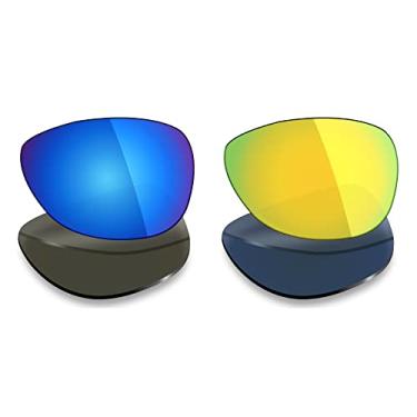 Imagem de 2 pares de lentes polarizadas de substituição da Mryok para óculos de sol Oakley Crosshair New 2012 – Opções
