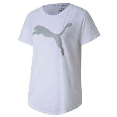 Imagem de Camiseta Puma Evostripe Tee Feminina - Branco