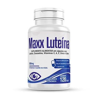 Imagem de Maxx Luteina 120 Cápsulas Zeaxantina Vitamina A C E Cobre Zn
