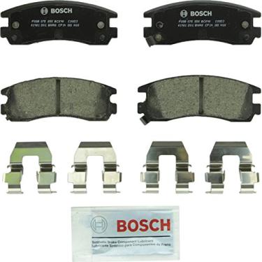 Imagem de Bosch Conjunto de pastilhas de freio a disco de cer mica premium QuietCast BC698 para Buick Allure, Century, LeSabre, Regal; Chevrolet Impala, Monte Carlo; Oldsmobile; Pontiac Grand