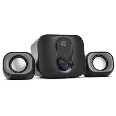 Imagem de HP Caixa de som 2.1 DHS-2111S Preta Speaker com Alimentacao USB e conector 3.5mm potência do Subwoofer 5W 2B285AA