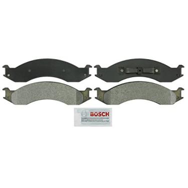 Imagem de BOSCH Conjunto de pastilhas de freio a disco de serviço severo BSD557 - compatível com Ford E-250 Econoline, E-350 Econoline, E-350 Econoline Club Wagon; FRENTE