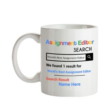 Imagem de Caneca Editora de Atribuições Personalizadas - Presentes Editor de Atribuições Personalizadas - do Editor de Atribuições - Personalizada com o Nome do Editor de Atribuições - Caneca de Café de 325 ml