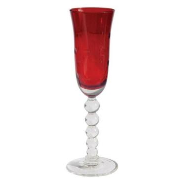 Jogo Copos Altos 340ml 6 Peças De Vidro Vermelho Laço Verre - Mimo Style em  Promoção na Americanas