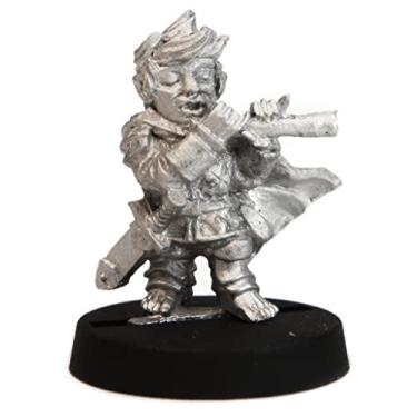 Imagem de Stonehaven Halfling Fife Player Miniature Figure (for 28mm Scale Table Top War Games) - Made in USA