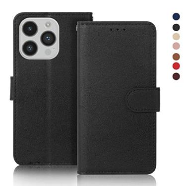 Imagem de Capa de couro flip carteira para iPhone 11 12 13 14 X XS XR Pro Plus Max Mini 8 7 6S 6 Plus 5S SE Slots para cartão Suporte Funda Strap Coque,b,Para iPhone 11 Pro