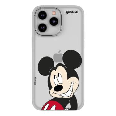 Imagem de Capa Deluxe Slim Fosca Gocase Compatível com iPhone 14 Pro Max (6.7 Pol) (Disney Mickey 9)