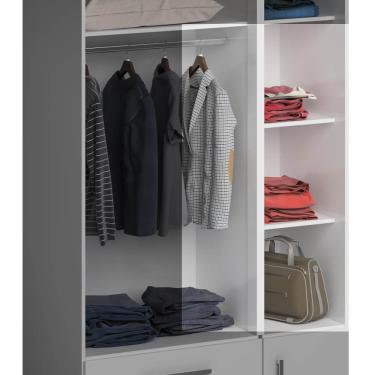 Imagem de KIT FECHAMENTO COM 2 PRATELEIRAS IMBUIA