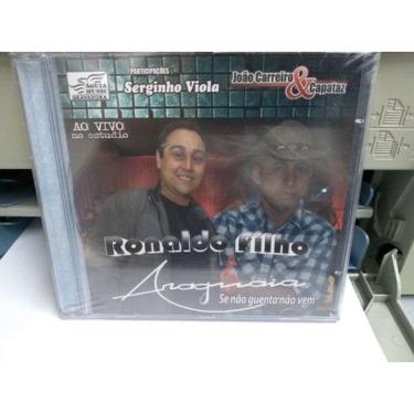 Imagem de Cd Ronaldo Filho E Araguaia - Ao Vivo No Estúdio