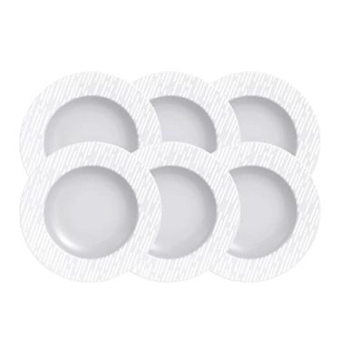 Imagem de Kit Prato Fundo Tramontina Marie em Porcelana Decorada 23 cm 06 Peças