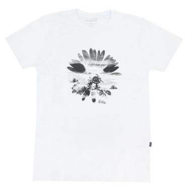 Imagem de Camiseta Especial Quiksilver Flowers In The Dirt Branca