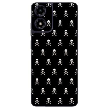 Imagem de Capa Adesivo Skin201 Verso Para Motorola Moto G24