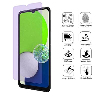 Imagem de Protetor de tela de vidro temperado para Samsung Galaxy A13 5G, Samsung Galaxy A12, anti luz azul [proteção para os olhos], ZenHoo