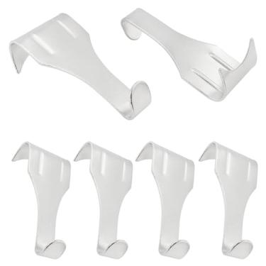 Imagem de ZZLZX 6 peças de ganchos espessos banhados em forma de S ganchos para pendurar na parede para fotos sem rastros de pintura a óleo para galeria de exibição de galeria de quadros aplicados a