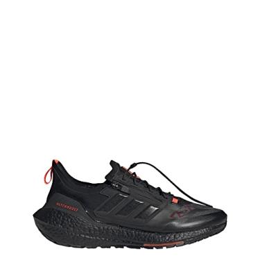 Imagem de adidas Tênis de corrida masculino Ultraboost 21 Gore-Tex, Carbono/Core Black/Solar Red, 38