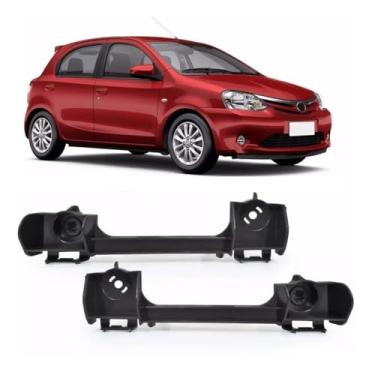 Imagem de Suporte Guia Parachoque Dianteiro Etios 2012 2013 2014 2015 2016 2017 2018 2019 2020 2021 Lado:Direito