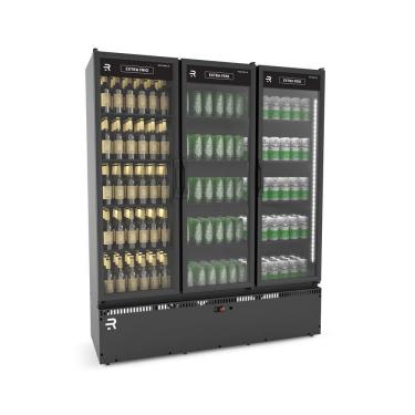 Imagem de Auto Serviço Vanguard Extra Frio 3 Porta -5 ºc Asvef3ppp Preto/preto Refrimate 220V