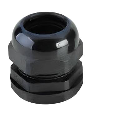 Imagem de Conector Prensa Cabo Nylon Aletado Preto - Steck | PG36 Ref. S-806CPTI