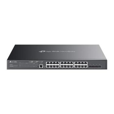 Imagem de SWITCH GERENCIÁVEL GIGABIT L2+ DE 28 PORTAS COM 24 PORTAS POE+ JETSTREAM TL-SG3428MP SMB – TP-LINK