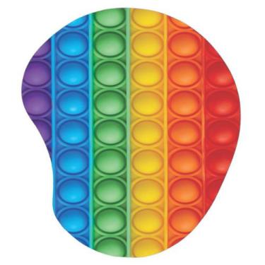 Imagem de Mouse pad colorido Pop it com apoio - JDM