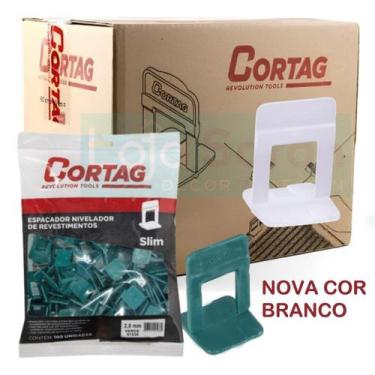 Imagem de ESPAÇADOR NIVELADOR SLIM 2,0mm CAIXA C/1000 PÇS 62418 CORTAG