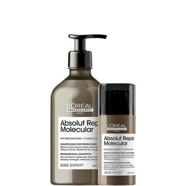 Imagem de Kit L'Oréal Professionnel Absolut Repair Molecular Super Duo (2 Produt