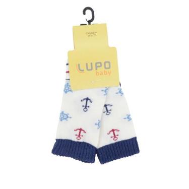 Imagem de Meia Masculina Bebê Lupo Ancora Off White - 8055
