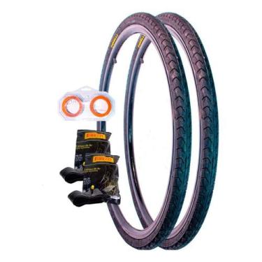 Imagem de Par Pneu Pirelli 700x38 Phantom 29+2 Câmara+2 Fita Anti Furo, Phantom 