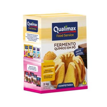 Imagem de Fermento em pó químico qualimax 2kg, 2kg
