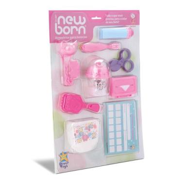 Imagem de Acessórios p/ boneca-reborn-mamadeira+chupeta e + -divertoys