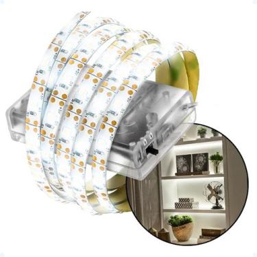 Imagem de Fita Led RGB 120 Leds Para Quarto Sala Autoadesiva 2 Metros - Hxt, Bra