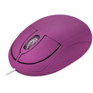 Imagem de Mouse óptico usb classic box full rosa 1200dpi - GNA