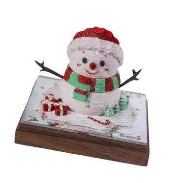 Imagem de Baoblaze Calendário de mesa 2025 3D Time Piece Calendar 2025 Calendário de arte Escultura 3D Calendar 2025