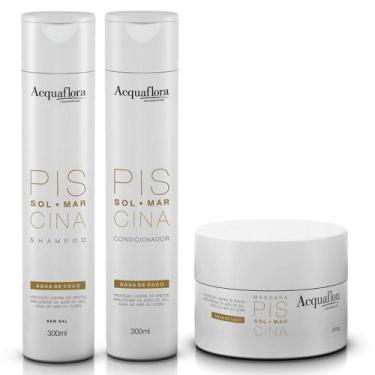 Imagem de Kit Sol Mar Piscina Acquaflora C/3