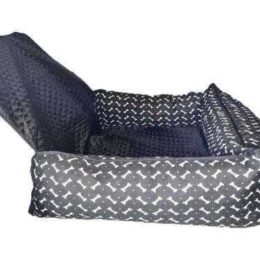 Imagem de Assento cadeirinha segura para pets no carro - Comfortpet, Preto estam