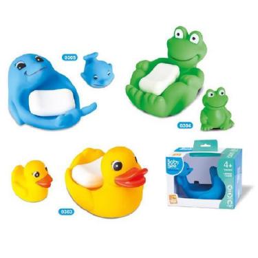 Imagem de Saboneteira baby de borracha banheira banho bebê - BEE TOYS