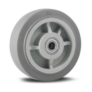 Imagem de Roda borracha elastomera 6 pol. c/rolamento. 250kg - Colson
