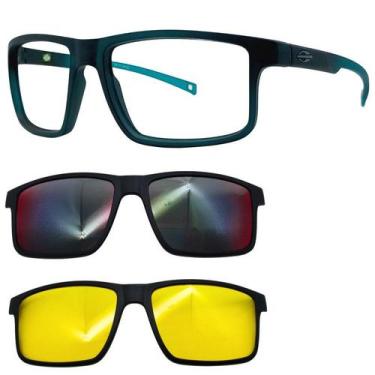 Imagem de Oculos Mormaii 6127 Swap 5 K04 Com 2 Clipons Red e Noturno, Red, Notur