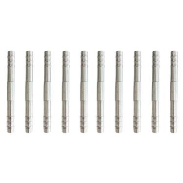 Imagem de Kit 10 Unidades Emenda Ar Condicionado Reta 6mm Alumínio - LETÍCIA AR 