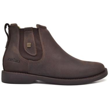 Imagem de Bota Botina Zebu Original Couro Legitimo Country Anatomica 62030 - Rel