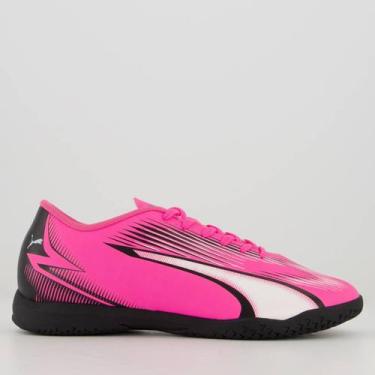 Imagem de Chuteira Puma Ultra Play IT Futsal Rosa, 44