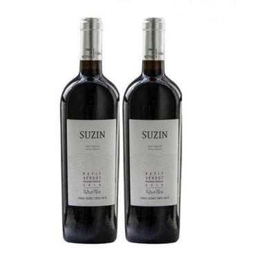 Imagem de Kit 2 Un Vinho Suzin Petit Verdot 750 ml