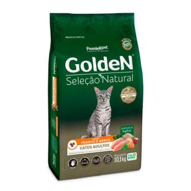 Imagem de Ração Premier Golden Seleção Natural para Gatos Adultos Frango e Arroz