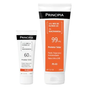 Imagem de Principia, Kit Proteção Facial Fps 60 Ps-01 + Corporal FPS 99 Ps-03