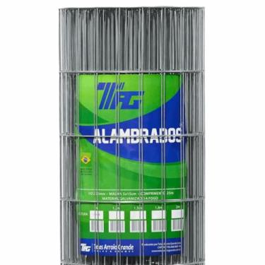 Imagem de Tela Soldada Tag Malha 5x15cm Fio 2,30mm Rl 25x1,5m