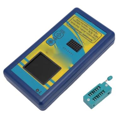 Imagem de Mega328 Testador Transistor Capacitor Tester 1.8 Polegada Tela Tft para Tiristores de Detecção de Transistor Verificar Material Abs (Azul)