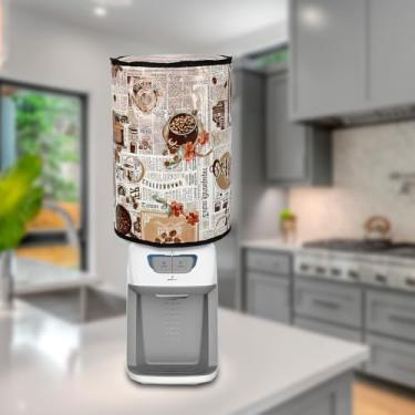 Imagem de Capa para Galão de Água 20L Impermeável - Diversas Estampas, Protege e Decora (CAFÉ)