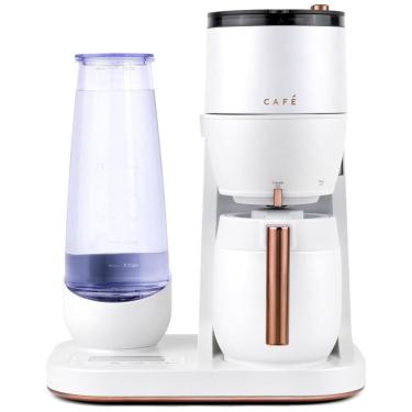 Imagem de Cafeteira Programável 2,2L com Moedor Integrado, Controlado por APP e Tanque Removível, 110V CAFÉ, Branca