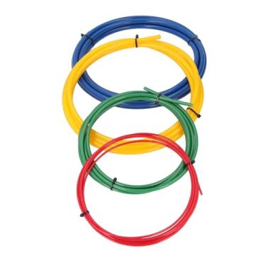 Imagem de Protetor de Tubo de Cobre de Plástico PE de 4 Unidades, 1/4 pol. 3/8 pol. 1/2 pol. 5/8 pol. 13 Pés AC Dobrador de Tubo de Cobre para HVAC e Conjunto de Dobrador de Tubo de Reparo